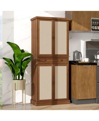 Streamdale 4-Door Storage Cabinet with Adjustable Shelves