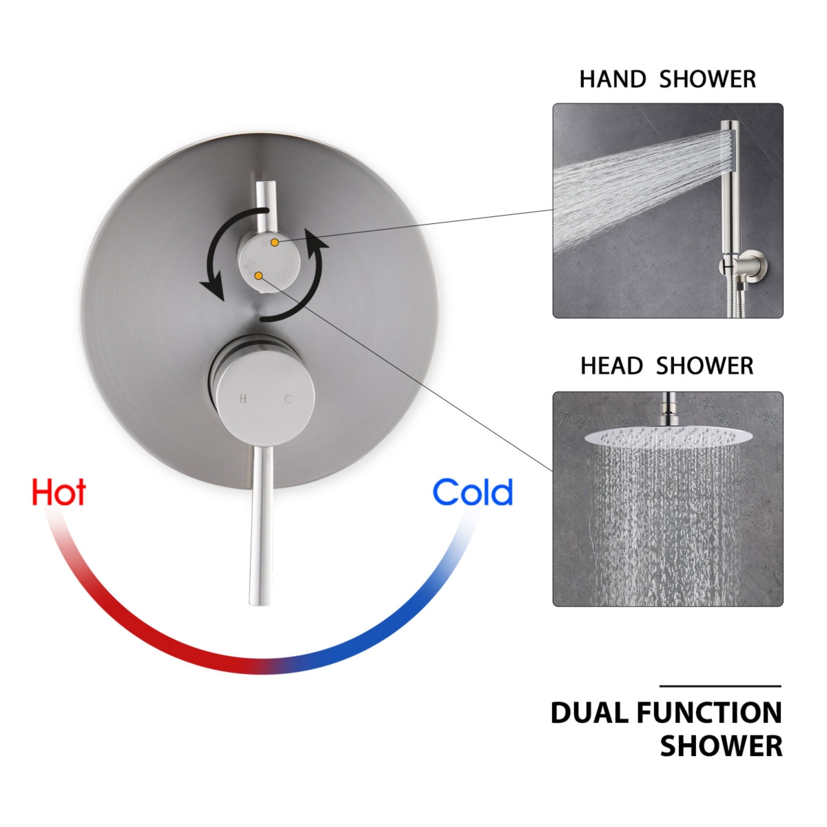 Streamdale FurnitureDome Shower System with 10