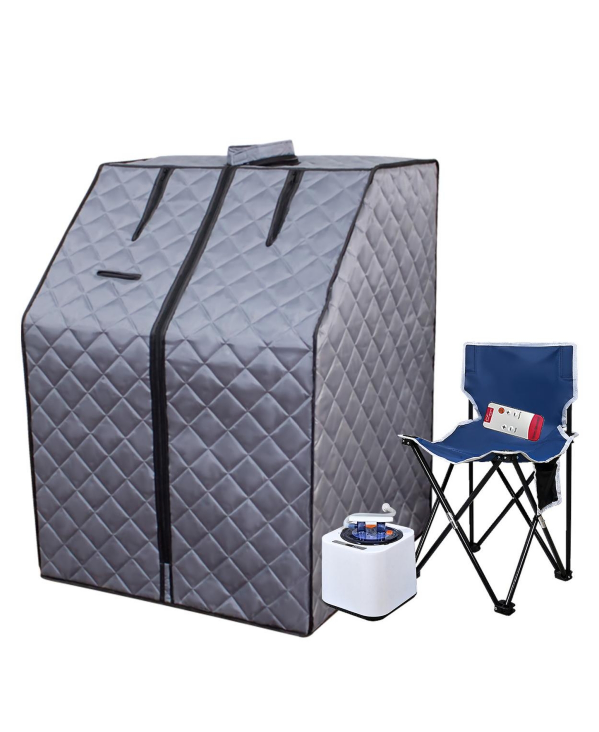 Sojourner Portable Sauna For Home - Steam Sauna Tent, Personal Sauna - Sauna Heater, Tent - Grey