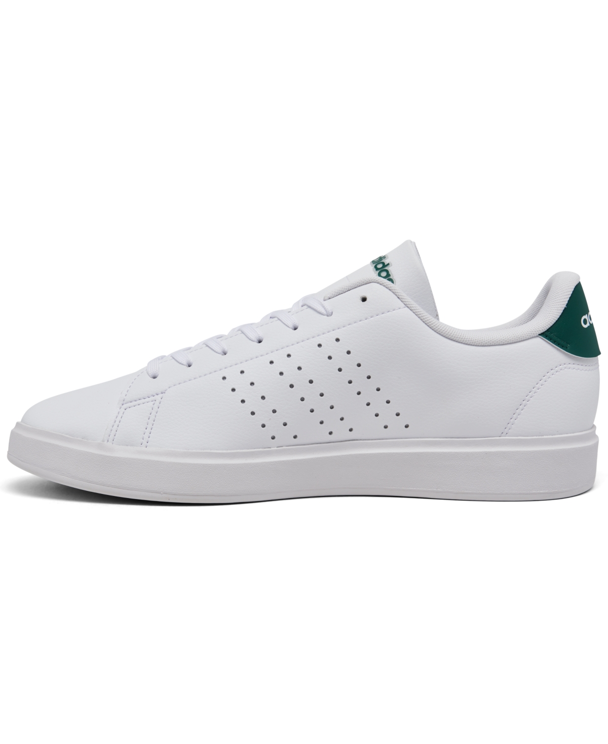 Adidas Men's Advantage 2.0 Casual Tennis Sneakers from Finish Line -Green