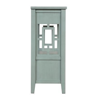 Farmhouse Console Table with Drawers & Shelf