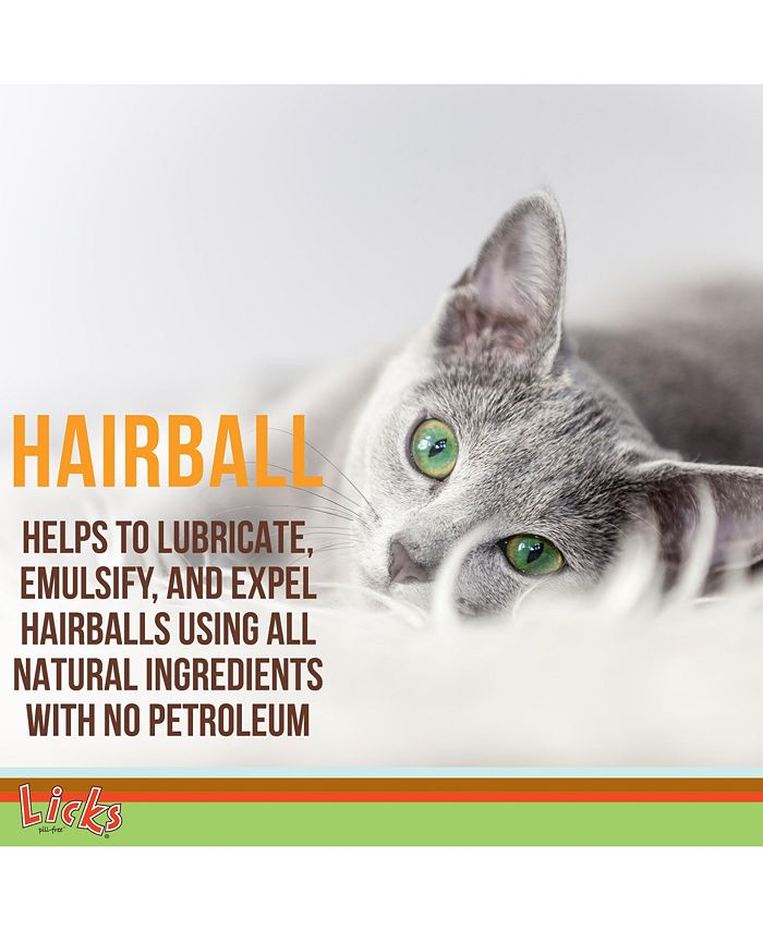 Licks Pill Free Licks Cat Hairball Support Cat Grooming Supplies