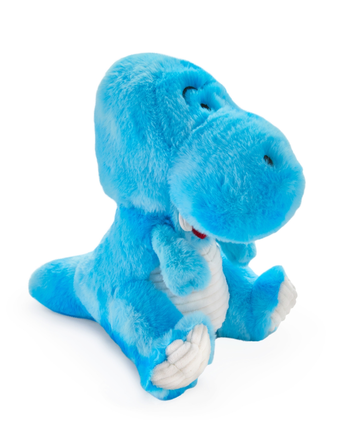 Shop Geoffrey's Toy Box 9" Plush T-rex In Blue