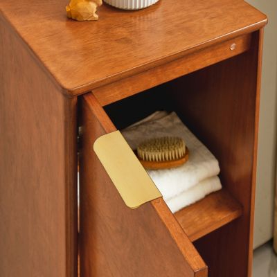 Bathroom Floor & Linen Cabinet, Adjustable Shelves