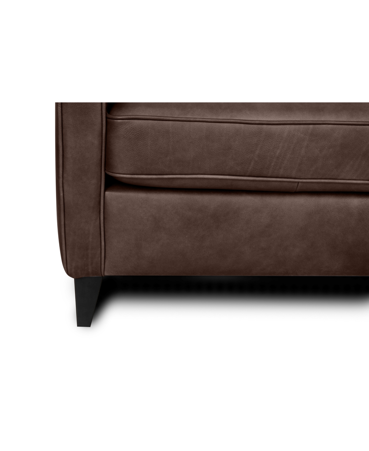 RUTHERFORD HOME BARI 92" LEATHER SOFA
