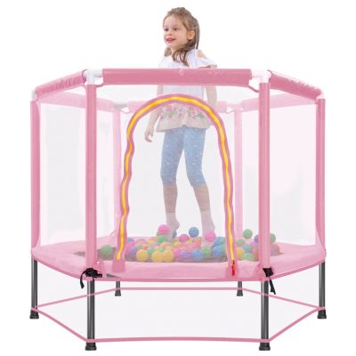 Streamdale Mini Trampoline for Kids, Safety Net Included