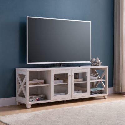Streamdale TV Stand White Oak
