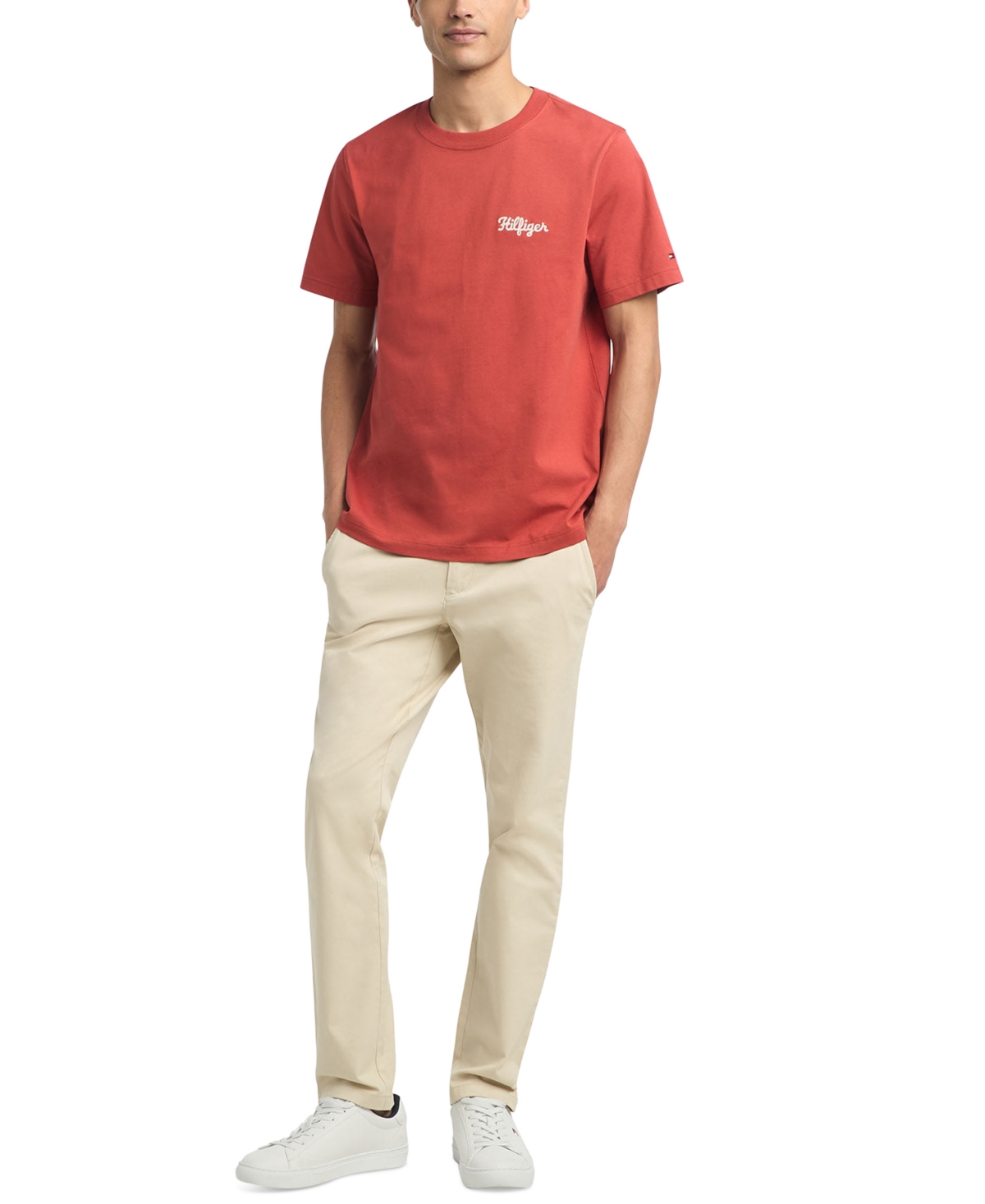 Tommy Hilfiger Men's Stitch Logo T-Shirt