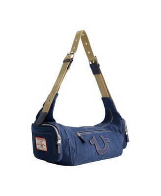 Horseshoe Motif Slouchy Hobo