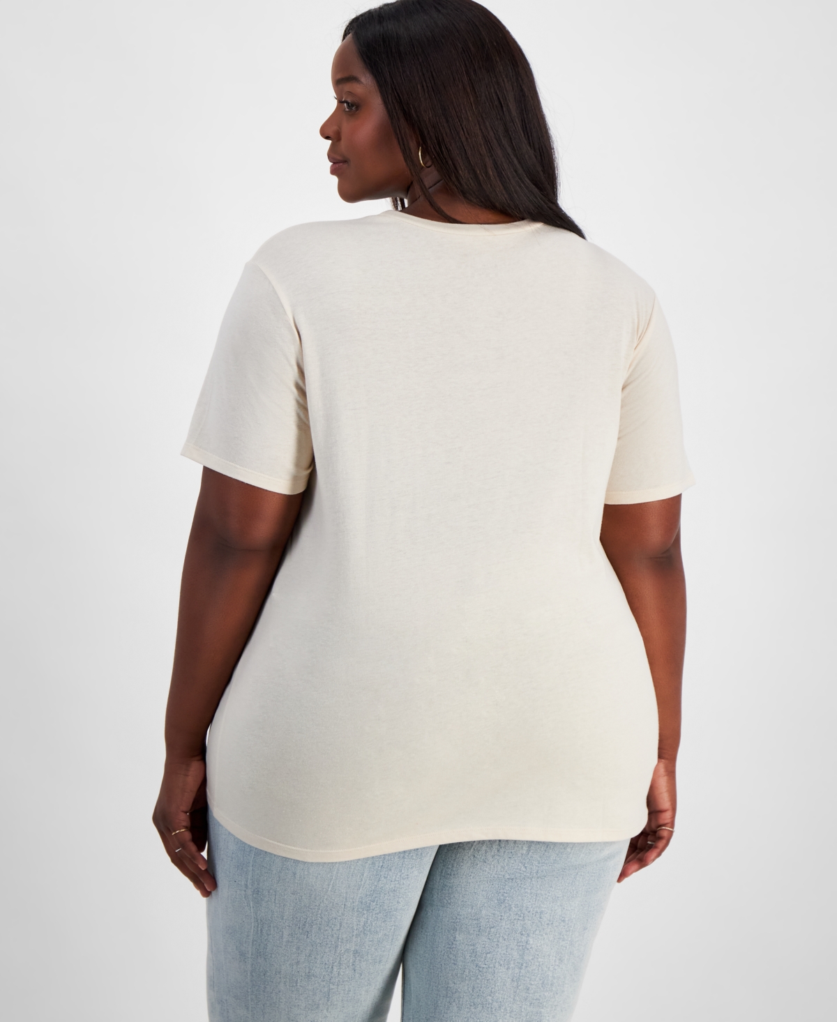 Disney Trendy Plus Size Minnie Mouse Graphic T-Shirt