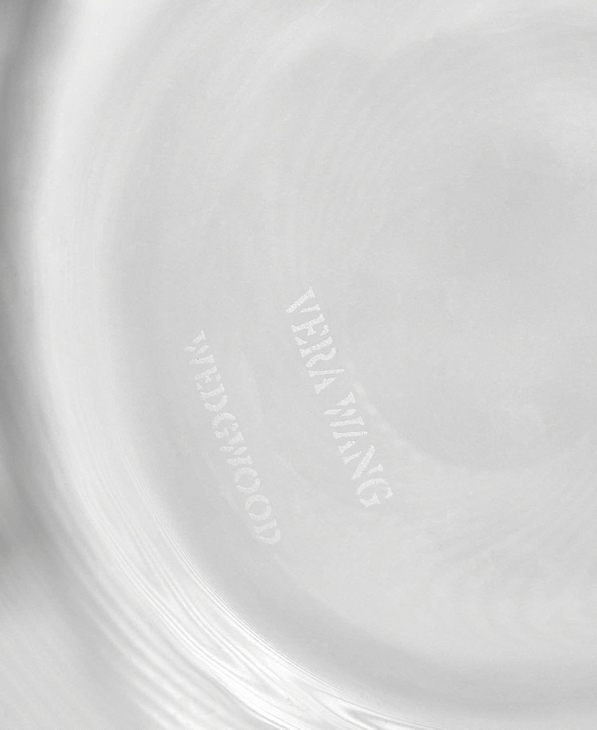 Vera Wang Wedgwood Swirl Tumbler Glass, Set Of 2 In Clear