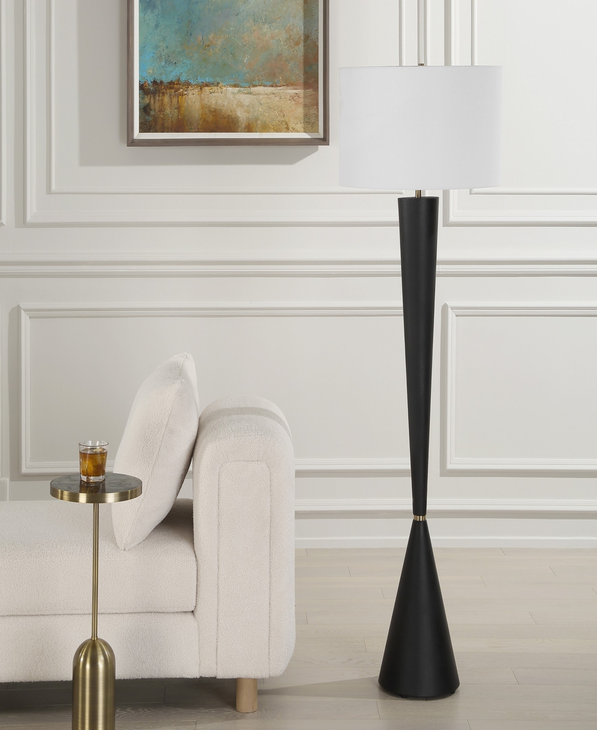 Uttermost Unify Table Lamp In Black
