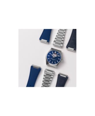 Men's Swiss Automatic Highlife Heart Beat Stainless Steel Bracelet Watch 41mm