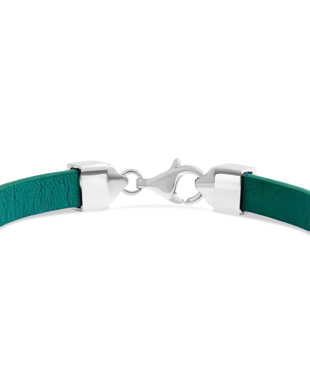Effy Men's Lapis & Blue Leather Bracelet in Sterling Silver (Also in Onyx & - Malachite