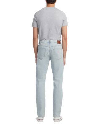 Men's Light-Wash GJ G16 Straight Jeans