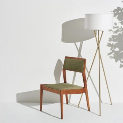 Jaxon 60" LED Contempoary Tripod Floor Lamp with Drum Shade