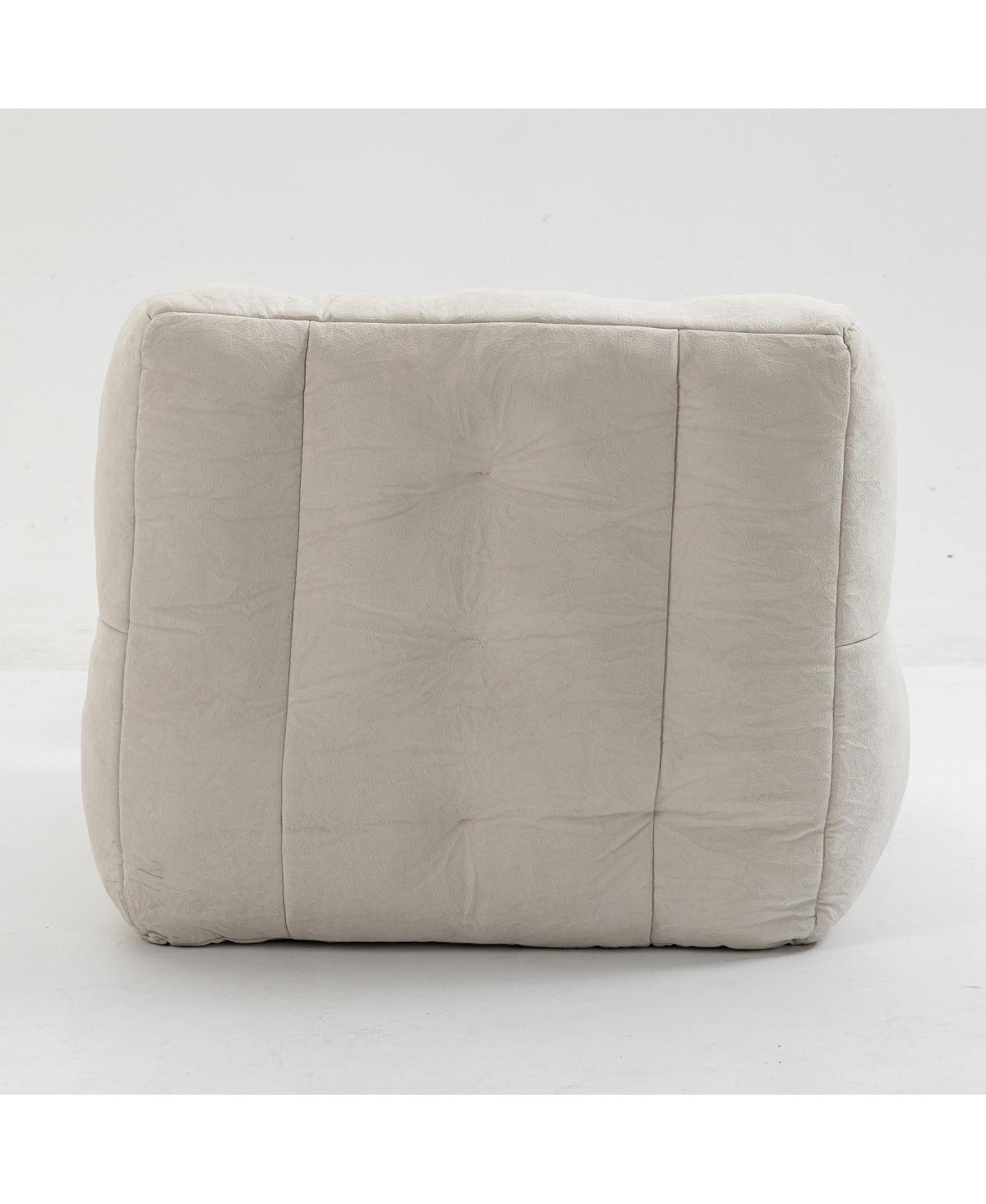 Streamdale Furniture Bean bag and ottoman set for adults and kids
