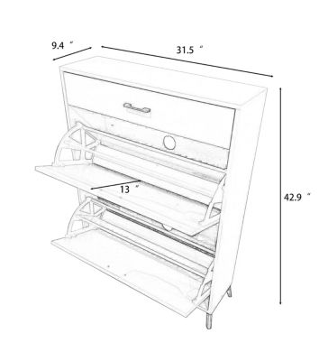 Shoe Cabinet for Home or Office Use