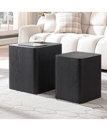Simplie Fun Upgrade MDF Nesting Table/Side Table/Coffee Table/End Table ...