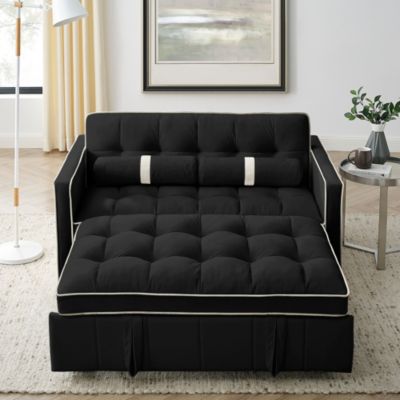 Streamdale 55" Pull-Out Sofa Bed with Side Pockets