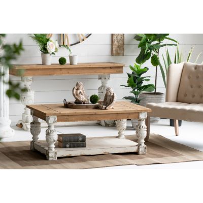 French Country Rectangle Coffee Table