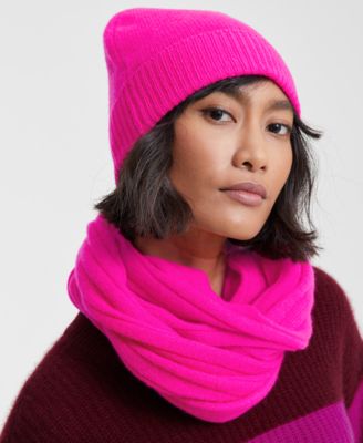Ribbed 100% Cashmere Scarf, Created for Macy's