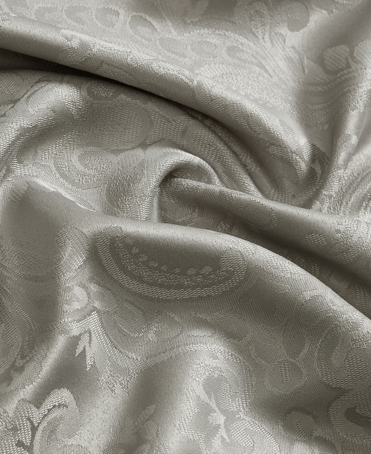 Elrene Caiden Elegance Damask Napkin, Set Of 4 In Silver