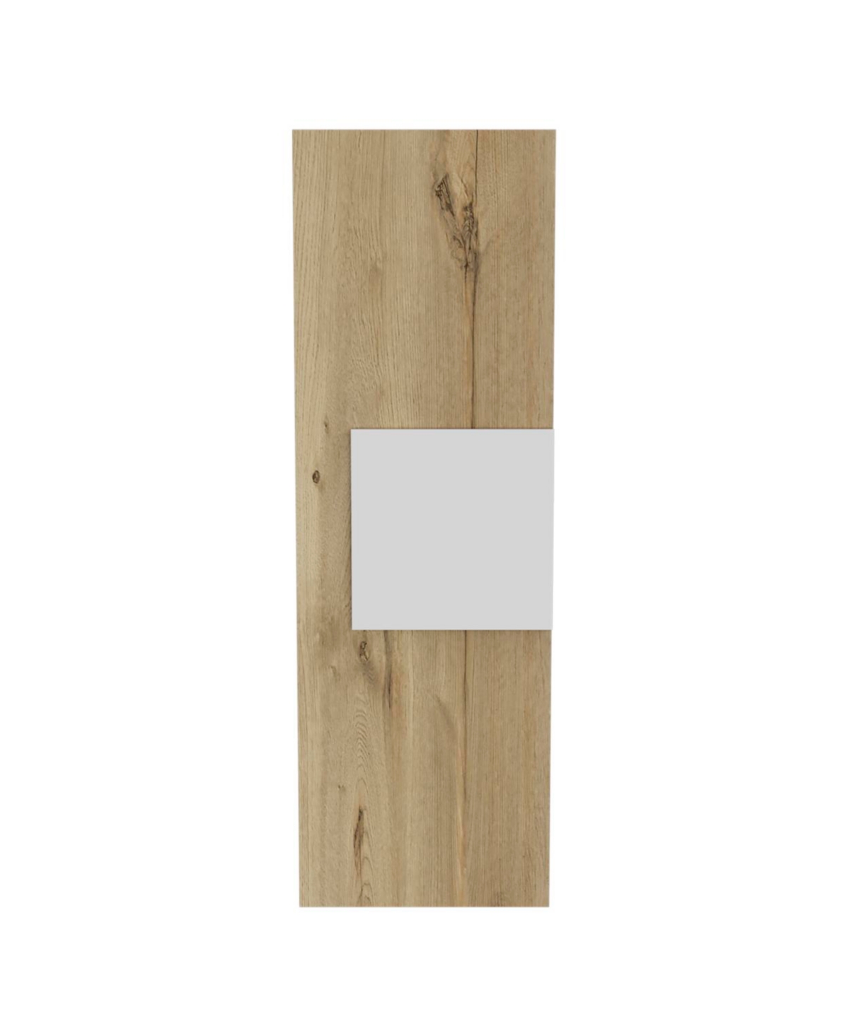 Bridgewater 3-Shelf Rectangle Medicine Cabinet Light Oak And White - Beige/khaki