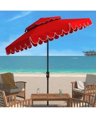 Venice 9Ft Rnd Double Top Crank Umbrella