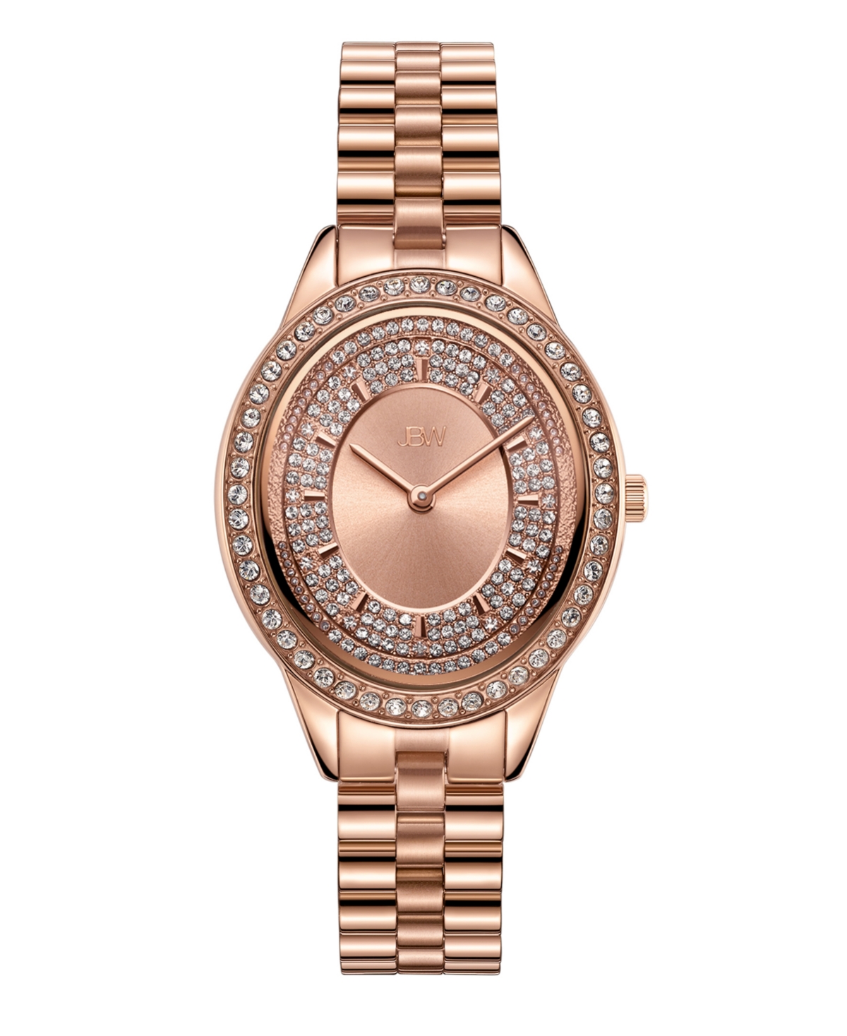 Women's Bellini Diamond (1/8 ct. t.w.) Watch in 18k Rose Gold-plated Stainless-steel Watch 30 Mm - Gold