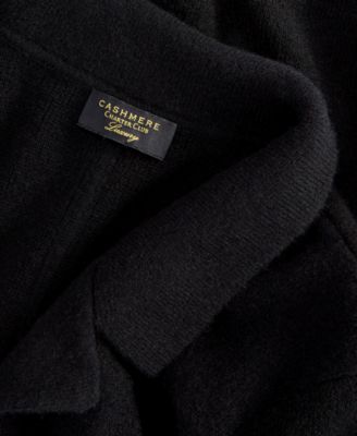 Plus Size 100% Cashmere Blazer, Macy's Exclusive