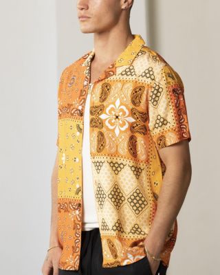 Men's Bandana Ultra Button Up Shirt