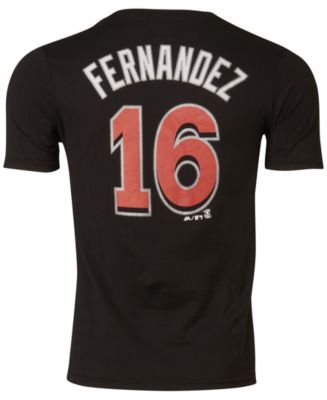 Jose Fernandez Miami Marlins Majestic Official Name and Number