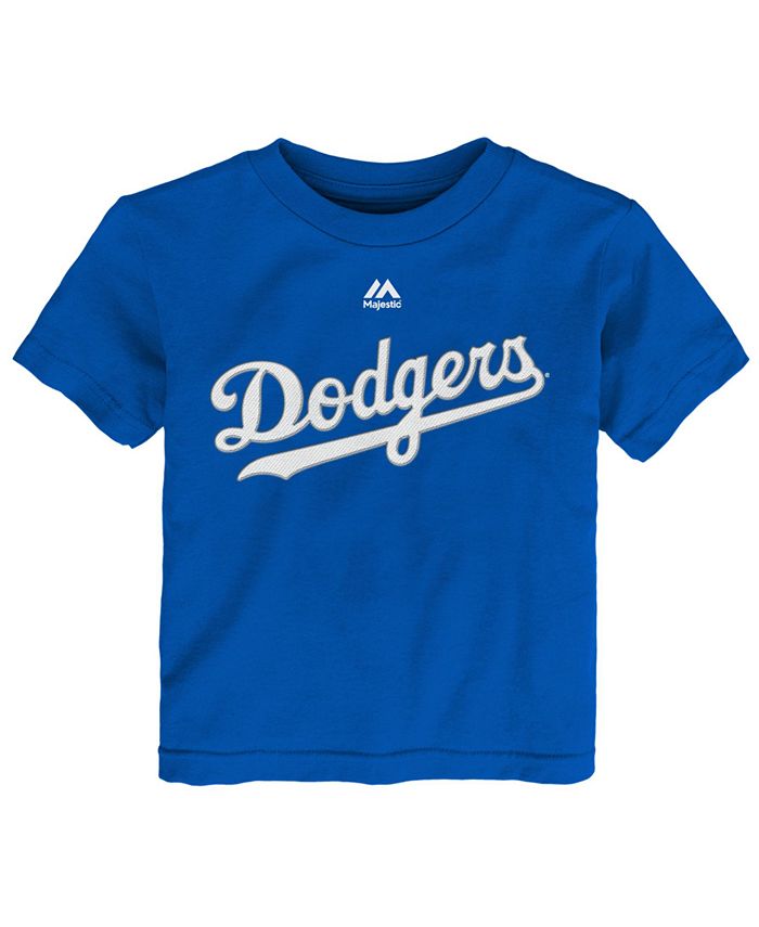 Majestic Toddlers' Clayton Kershaw Los Angeles Dodgers Player T-Shirt ...