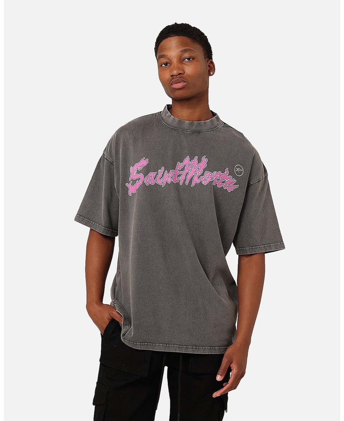 Men's Firestarter T-Shirt - Washed charcoal
