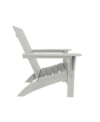 Modern Outdoor Folding Adirondack Chair (Set of 2)
