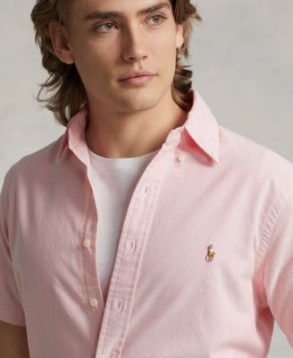 Men's Classic-Fit Short-Sleeve Oxford Shirt