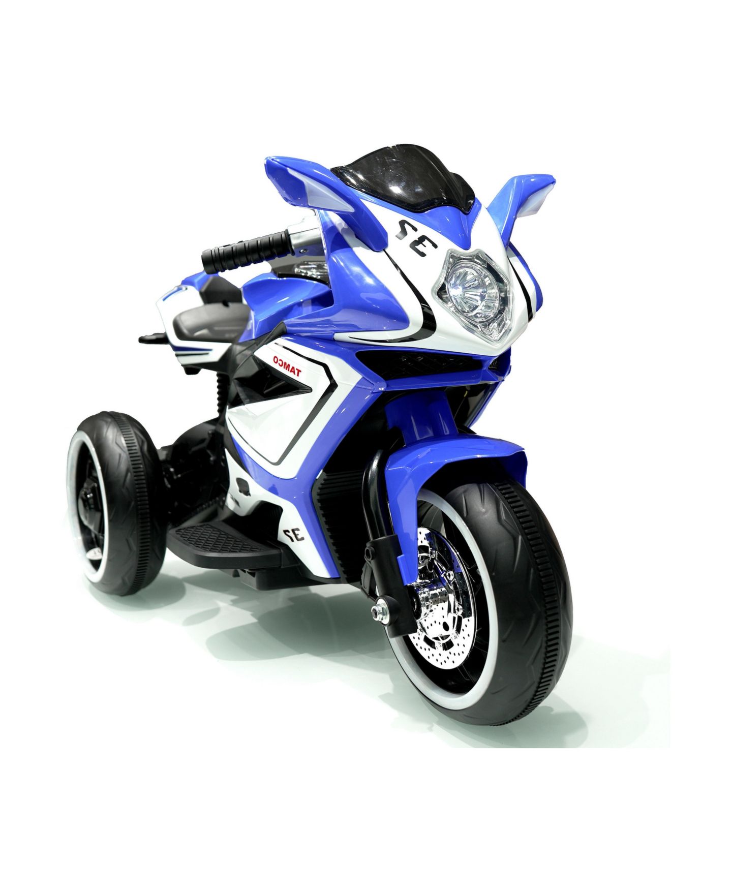 Детская игрушка Streamdale Furniture Electric Ride-On Motorcycle with Music, 3–4 года, цвет: Синий — фото 2