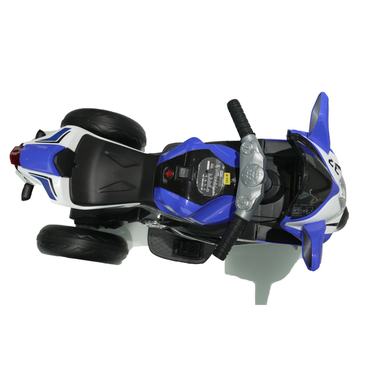 Детская игрушка Streamdale Furniture Electric Ride-On Motorcycle with Music, 3–4 года, цвет: Синий — фото 8