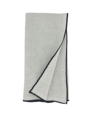 Stonewashed Stitch Border Table Napkins Set of 4,20"x20"