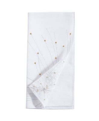 Cascading Firework Design Napkin Set of 4, 20"x20"