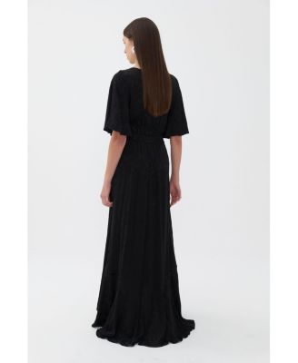 Women's Asymmetric Flounce Dress