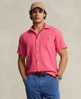 Polo Ralph Lauren - Men's Classic-Fit Linen-Cotton Camp Shirt