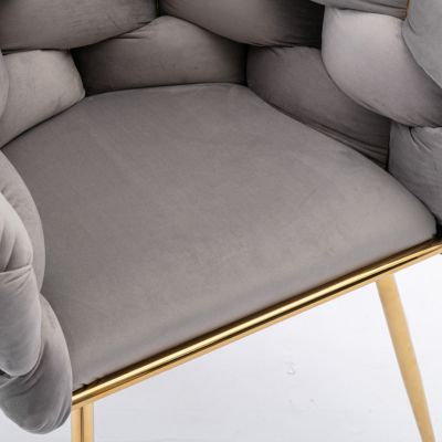 Velvety Single Sofa Comfort and Style for Your Bedroom