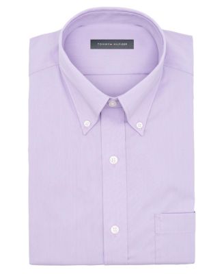 Men's Regular Fit Wrinkle Resistant Stretch Dress Shirt