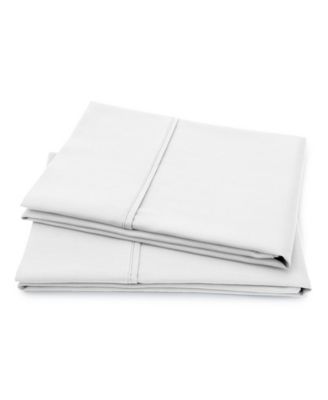 400 Thread Count Wrinkle Resistant Cotton Sateen Pillowcase Pair, King