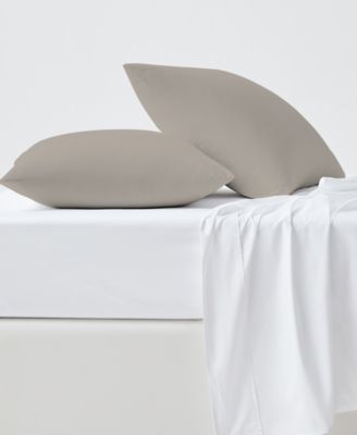 400 Thread Count Wrinkle Resistant Cotton Sateen Pillowcase Pair, Standard