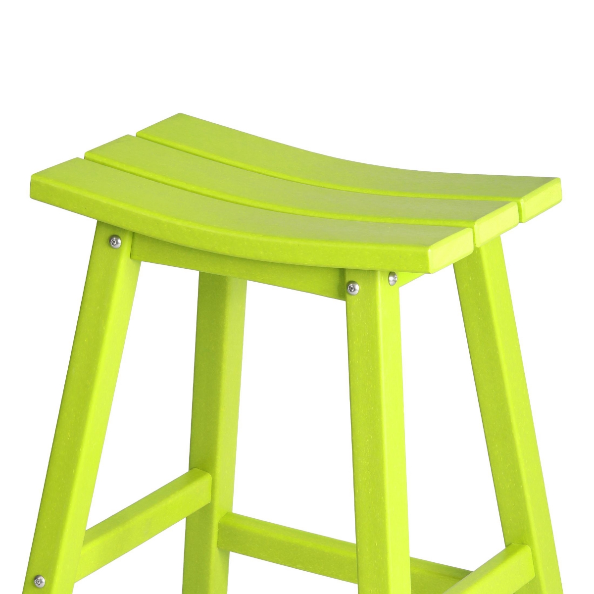 WestinTrends Outdoor Patio Adirondack Counter Height Stool Chair Set of 2