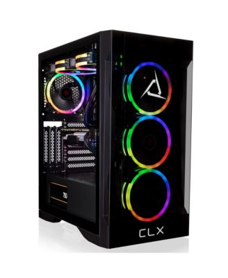 SET Gaming Desktop - Liquid Cooled AMD Ryzen 9 5900X 3.7GHz 12-Core Processor, 32GB DDR4 Memory, GeForce RTX 3060 12GB GDDR6 Graphics, 500GB SSD, 4TB HDD, WiFi, Windows 11 Home 64-bit