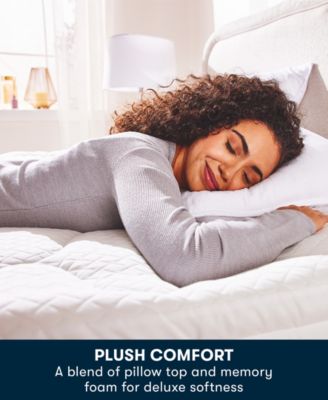 4-inch Layered Luxury Memory Foam Mattress Topper, Twin XL